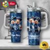 NFL Tennessee Titans Mickey And Minnie Couple Custom 40oz Stanley Cup Tumbler