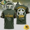 NFL Tennessee Titans US Army 250th Anniversary Parade T-Shirt