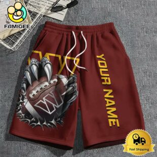 NFL Washington Commanders Casual Men's Drawstring Shorts