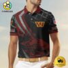 NFL Washington Commanders New Design 2025 Custom Name Polo Shirt