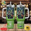 Seattle Seahawks NFL Mickey And Minnie Couple Custom 40oz Stanley Cup Tumbler