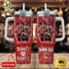 Tampa Bay Buccaneers NFL Mickey And Minnie Couple Custom 40oz Stanley Cup Tumbler