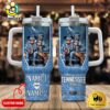 Tennessee Titans NFL Mickey And Minnie Couple Custom 40oz Stanley Cup Tumbler