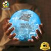 Carolina Panthers City Skyline NFL Logo Design Moon Lamp