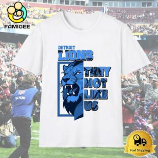 Detroit Lions They Not Like Us T-Shirt