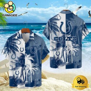 Indianapolis Colts Hawaiian Shirt, NFL Resort wear