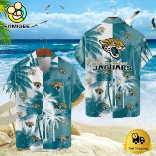 Jacksonville Jaguars Hawaiian Shirt, NFL Resort wear