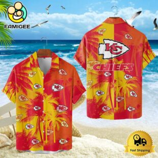Kansas City Chiefs Hawaiian Shirt, NFL Resort wear