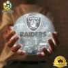 Las Vegas Raiders City Skyline NFL Logo Design Moon Lamp