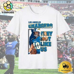 Los Angeles Chargers They Not Like Us T-Shirt