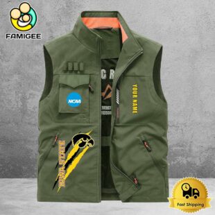 NCAA lowa State Cyclones Breathable Summer Sleeveless Jacket, Fishing Vest