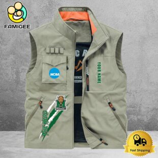 NCAA Marshall Thundering Herd Breathable Summer Sleeveless Jacket, Fishing Vest