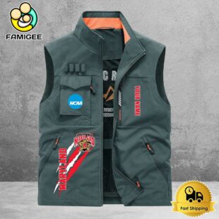 NCAA Maryland Terrapins Breathable Summer Sleeveless Jacket, Fishing Vest
