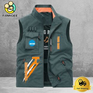 NCAA Tennessee Volunteers Breathable Summer Sleeveless Jacket, Fishing Vest