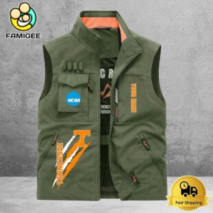 NCAA Tennessee Volunteers Breathable Summer Sleeveless Jacket, Fishing Vest