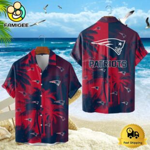 New England Patriots Hawaiian Shirt, NFL Resort wear