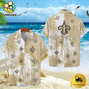 New Orleans Saints Hawaiian Shirt, NFL Resort wear