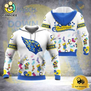 NFL Arizona Cardinals Down Syndrome Awareness 3D Hoodie