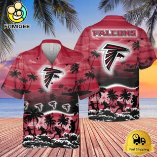 NFL Atlanta Falcons Tropical Summer Hawaiian Shirts