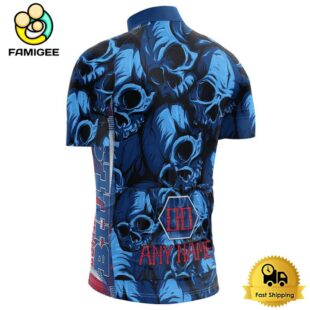 NFL Buffalo Bills Custom Name Skull Design Cycling Jersey, Cycling Shirts