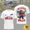NFL Buffalo Bills Dangerous Alligator Alcatraz 3D Shirt