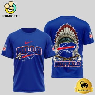 NFL Buffalo Bills The Last Native American Hat 3D Shirt