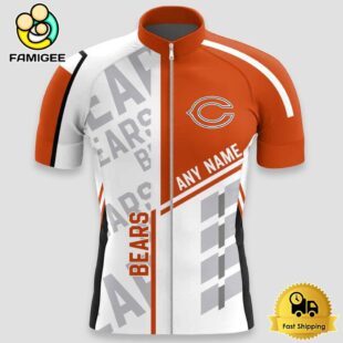 NFL Chicago Bears Custom Name Cycling Jersey, Cycling Shirts