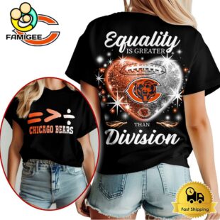 NFL Chicago Bears Women's Equality Day 2025 Shirt