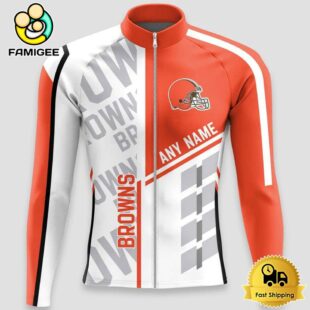 NFL Cleveland Browns Custom Name Cycling Jersey, Cycling Shirts