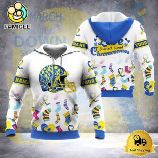 NFL Cleveland Browns Down Syndrome Awareness 3D Hoodie