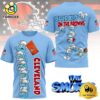 NFL Cleveland Browns The Smurfs Movie 3D T-Shirt