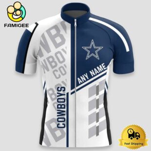 NFL Dallas Cowboys Custom Name Cycling Jersey, Cycling Shirts
