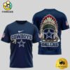 NFL Dallas Cowboys The Last Native American Hat 3D Shirt