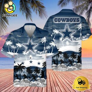 NFL Dallas Cowboys Tropical Summer Hawaiian Shirts
