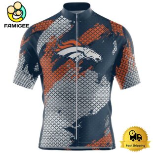 NFL Denver Broncos Custom Name Special Design Cycling Jersey, Cycling Shirts