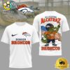 NFL Denver Broncos Dangerous Alligator Alcatraz 3D Shirt