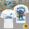 NFL Detroit Lions Dangerous Alligator Alcatraz 3D Shirt