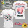 NFL Green Bay Packers Celebrates National Aviation Day 3D Shirt