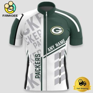 NFL Green Bay Packers Custom Name Cycling Jersey, Cycling Shirts