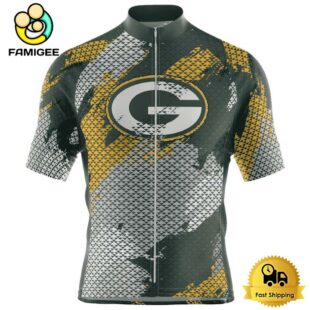 NFL Green Bay Packers Custom Name Special Design Cycling Jersey, Cycling Shirts