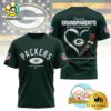 NFL Green Bay Packers Happy National Grandparents Day 3D Shirt