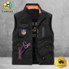 NFL Houston Texans Breathable Summer Sleeveless Jacket, Fishing Vest