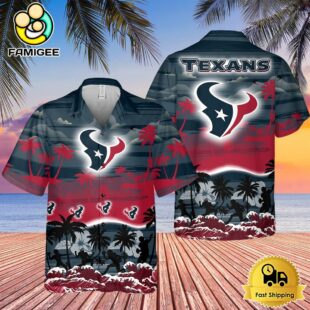 NFL Houston Texans Tropical Summer Hawaiian Shirts