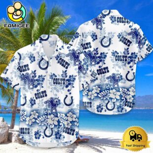 NFL Indianapolis Colts Aloha Paradise Hawaiian Shirt