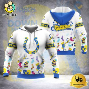 NFL Indianapolis Colts Down Syndrome Awareness 3D Hoodie