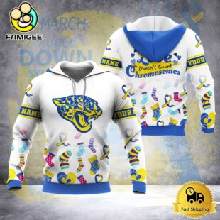 NFL Jacksonville Jaguars Down Syndrome Awareness 3D Hoodie