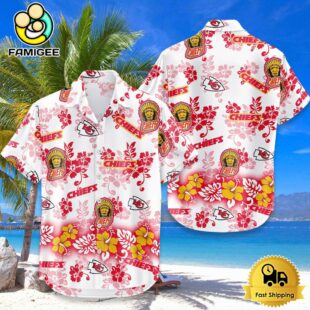 NFL Kansas City Chiefs Aloha Paradise Hawaiian Shirt