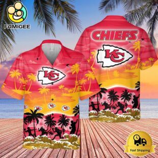 NFL Kansas City Chiefs Tropical Summer Hawaiian Shirts
