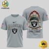 NFL Las Vegas Raiders The Last Native American Hat 3D Shirt