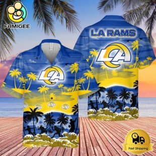 NFL Los Angeles Rams Tropical Summer Hawaiian Shirts
